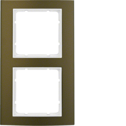 10123021 B.3 RAMME 2 H ALU BRUN/HVIT