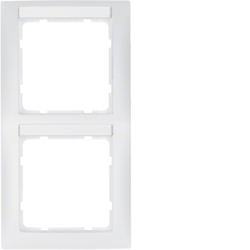 10129919 S.1 RAMME 2 H P.HVIT VERTIKAL