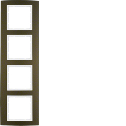 10143021 B.3 RAMME 4 H ALU BRUN/HVIT