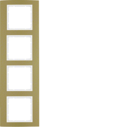 10143046 B.3 RAMME 4 H ALU GULL/HVIT