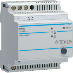 EV002 DIMMER 600W AUT LASTFØLER 4MOD