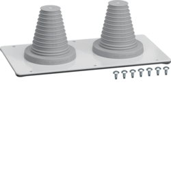 FZ415E Kabelinnf.flens IP55 2x23-55mm kabel