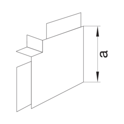 Produkttegning LF30030 PVC