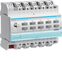 TYA610B KNX BINÆRUTG. 10X10A MOD. ETS