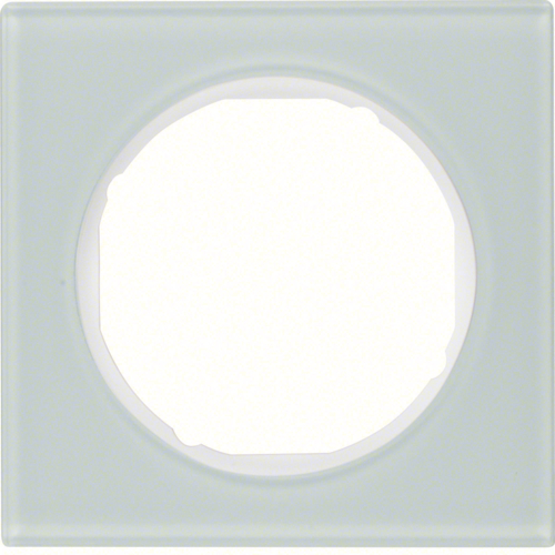 10112209 R.3 RAMME 1 H GLASS HVIT