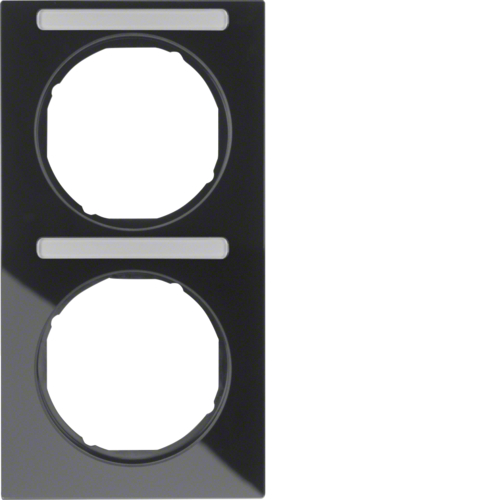10122225 R.3 RAMME 2 H SORT VERTIKAL