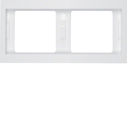 13637009 K.1 RAMME 2 H HVIT HORI