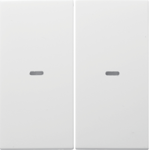 80960389 KNX VIPPE 2 K S.1 P HVIT BLANK