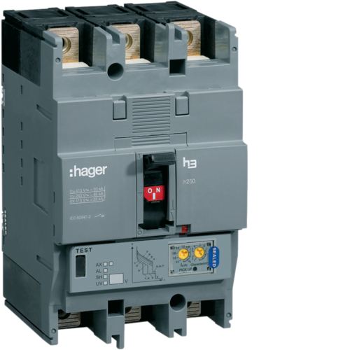 HNC250H Effektbryter LSI h250 3x100-250A 40kA