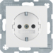 47231909 S.1 stikk enkel polarhvit
