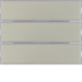 80163773 KNX BRYTER 3 KANAL K.5 STÅL