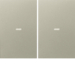 80960373 KNX VIPPE 2 KANAL K.5 STÅL