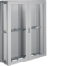 FG26LD GULVSKAP IP54 190x160x40CM Kl.I GLASSDØR