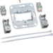 G3150 DATAUTTAK 2xRJ45 KAT.6a M/FESTERAMME